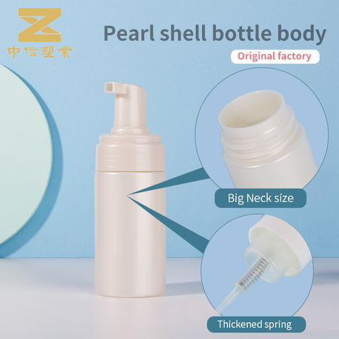 Buy Wholesale China Customized Pet Plastic Foam Pump Bottle 150ml Plastic  Bottle With Silicone Brush For Skincare & Plastic Foam Pump Bottle at USD  0.42