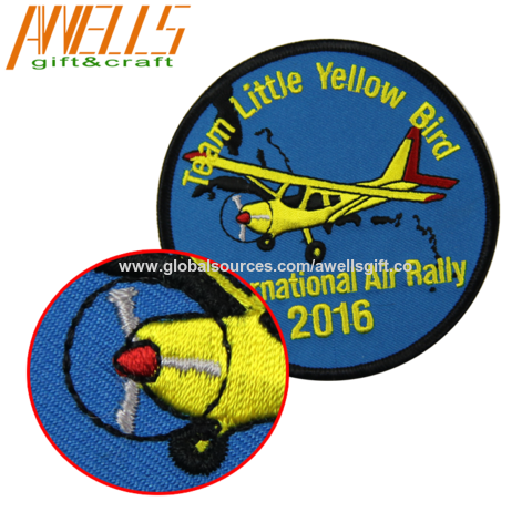 Custom Airplane Theme Iron on Patches (Personalized)