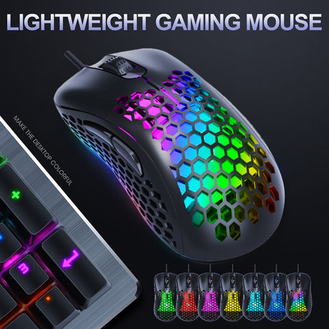 China Optical RGB Glowing Gaming Mouse Pc Computer Lightweight USB ...