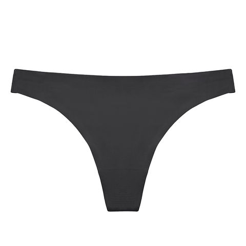 Seamless Woman G String Sports Panty Female Low Waist T Back Solid