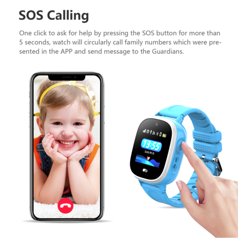 China Baby Smartwatch Baby Watch with Wifi SOS Call Location ...