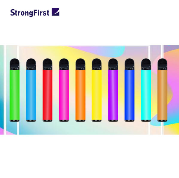 China 800puffs Rich Taste Disposable E Cigarette Stainless Steel