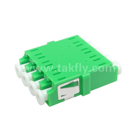 China Low Insertion Loss LC SM 4 core fiber optic connector adapter LC ...