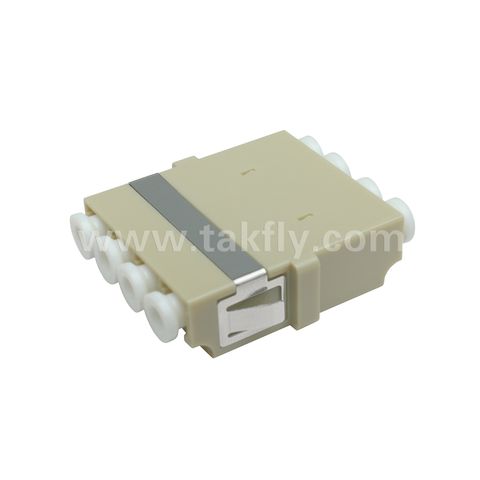 China Low Insertion Loss LC SM 4 core fiber optic connector adapter LC ...