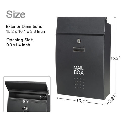 China Waterproof Post Box Mailboxes on Global Sources,Mailboxes,Post ...