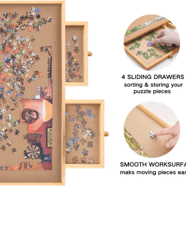 Buy Wholesale China Wooden Puzzle Table For 1000 Pcs Puzzles