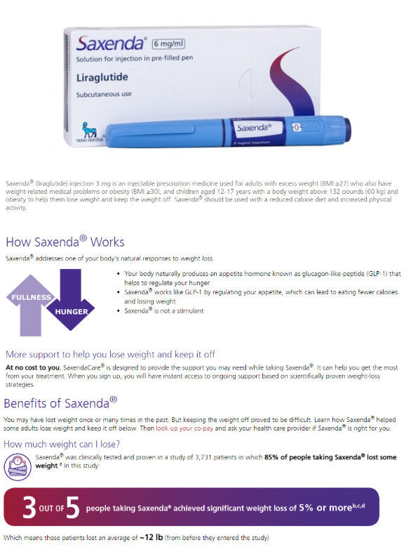 China FDA Approval Saxenda Weight Loss Drug Safe Weight Loss Pen 3mg