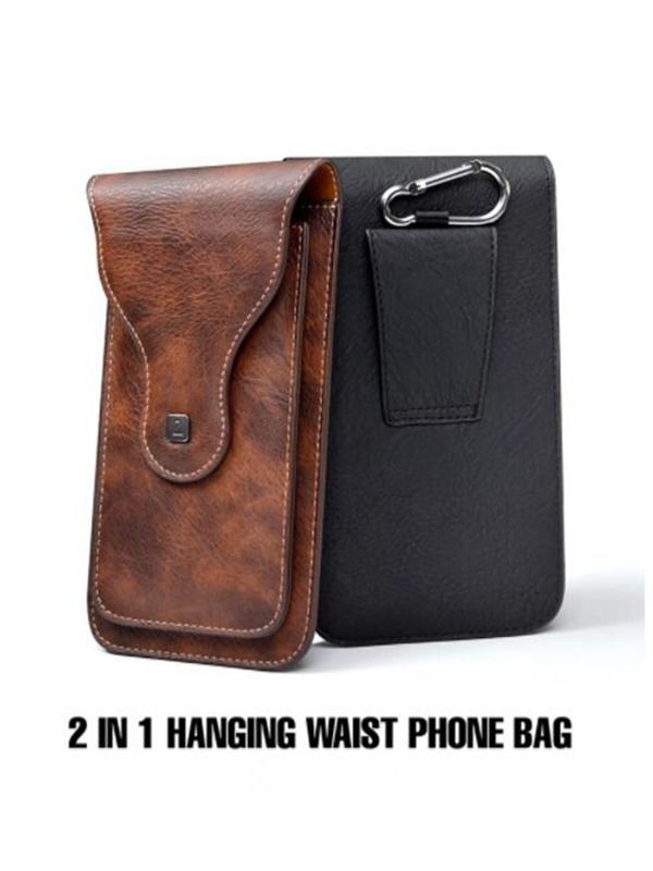 leather cell phone pouch with belt clip