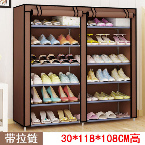 Buy Wholesale China Shoe Racks Bedroom Storage Rack Plastic Iron
