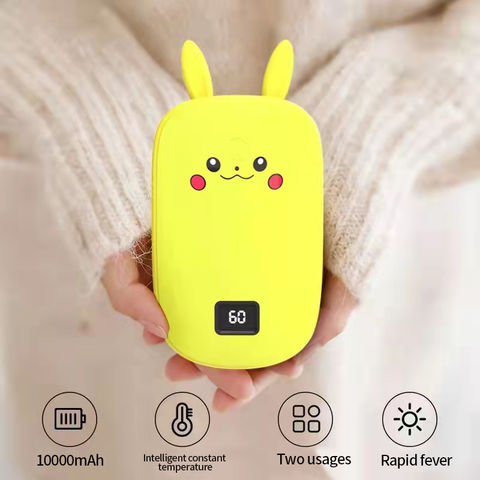 Portable Hand Warmer 5000mAh Power Bank Rechargeable Pocket Warmer