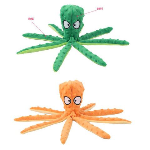 Plush Dog Toys Stuffed Octopus Interactive Bite Resistant Squeaky Chew Toys  - China Pet Cotton Toy and Pet Plush Toy price