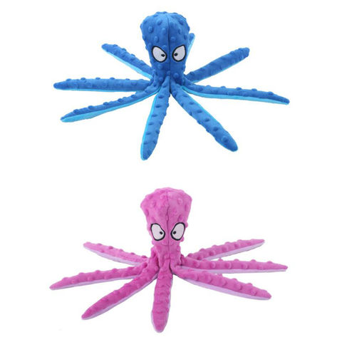 Plush Dog Toys Stuffed Octopus Interactive Bite Resistant Squeaky Chew Toys  - China Pet Cotton Toy and Pet Plush Toy price