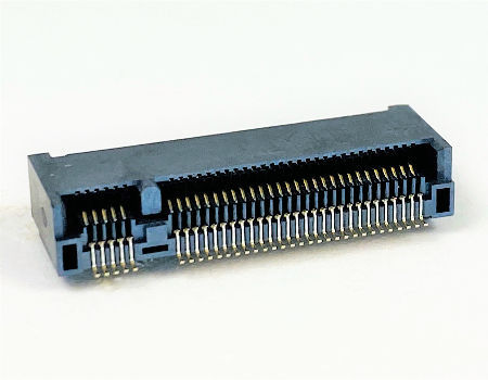 Taiwan NGFF M.2 module socket/connector, A-KEY, H=3.0mm, Compatible ...