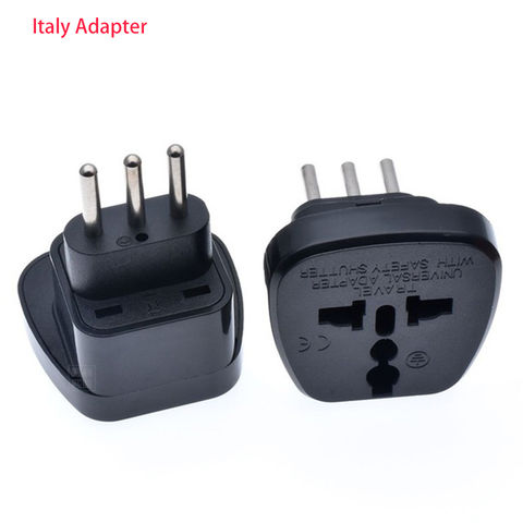 Adaptador de enchufe Universal de cobre negro, 10A, 250V, UE, EE