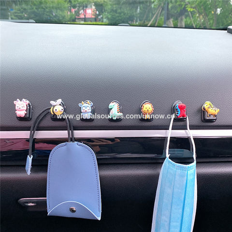 Buy Wholesale China Car Hooks Diy Cute Car Interior With Sticky  Multi-functional Mini Hooks & Car Hooks at USD 0.32