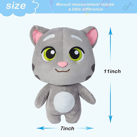 Talking cat stuffed animal on sale