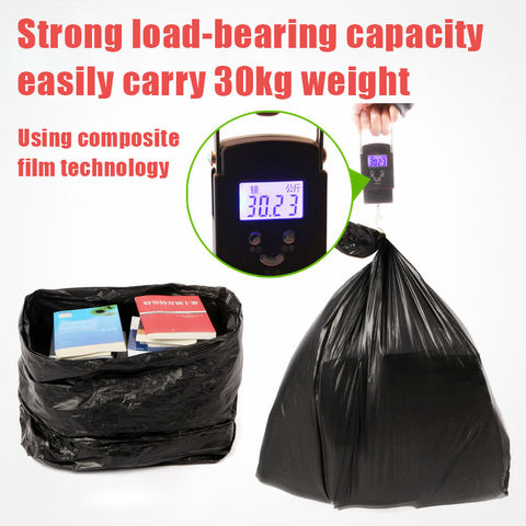 Buy Wholesale China Refuse Sacks Large Size 80l Black Plastic