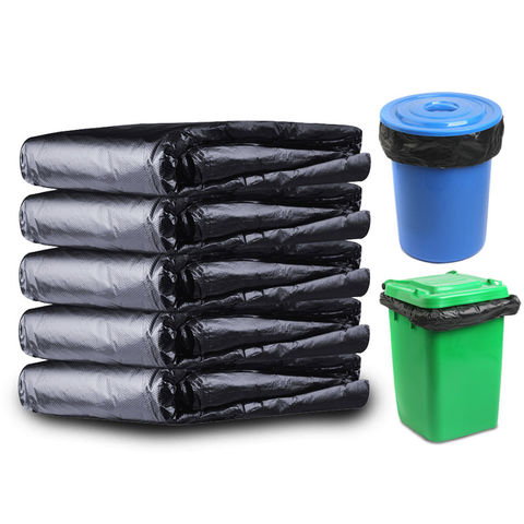 Black Garbage Bag Thickened Environmental Protection Large Plastic Bag  Disposable