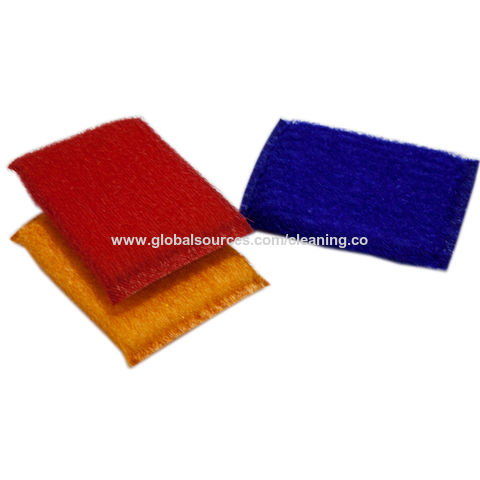 Buy Wholesale China Kitchen Cleaning Sponges,eco Non-scratch For Dish,scrub  Sponges,heavy Duty Scrub Sponges & Cleaning Scrubber Sponge at USD 0.08