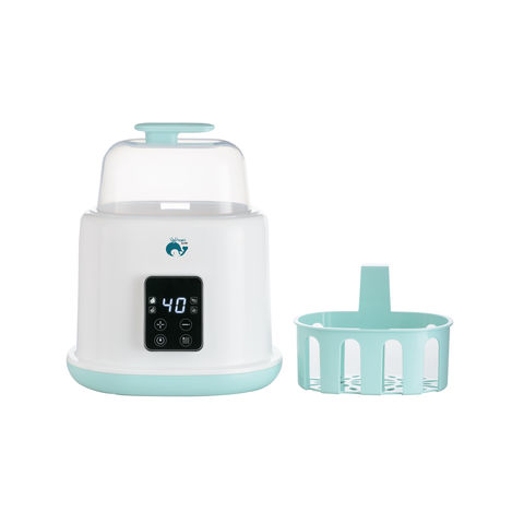 Multifunctional 4 in 1 Electric Milk Warmer with Touch Screen - Silver