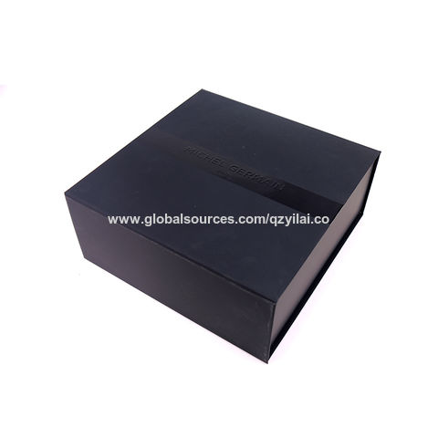 China Custom Luxury Logo Printed Flat Folding gift boxes with magnetic ...