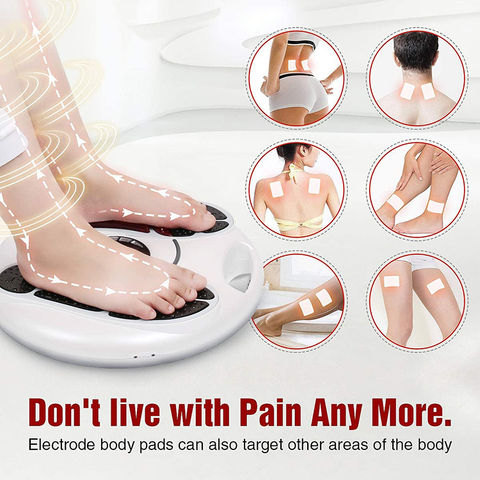 Buy Wholesale China Foot Massager Ems Electric Foot Massager Digital  Physiotherapy Machine Electrodes Pads & Foot Massager at USD 35