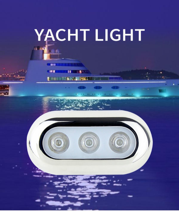 China IP68 DC 12V Led Submersible Underwater Marine Lights on Global