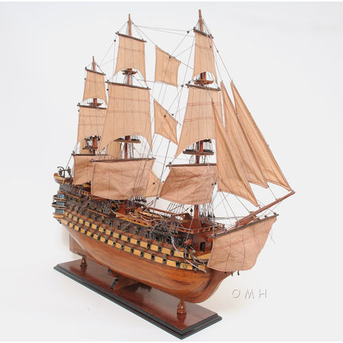 Vietnam La Bretagne - Vietnam High Quality Wooden Model Historic Ship 