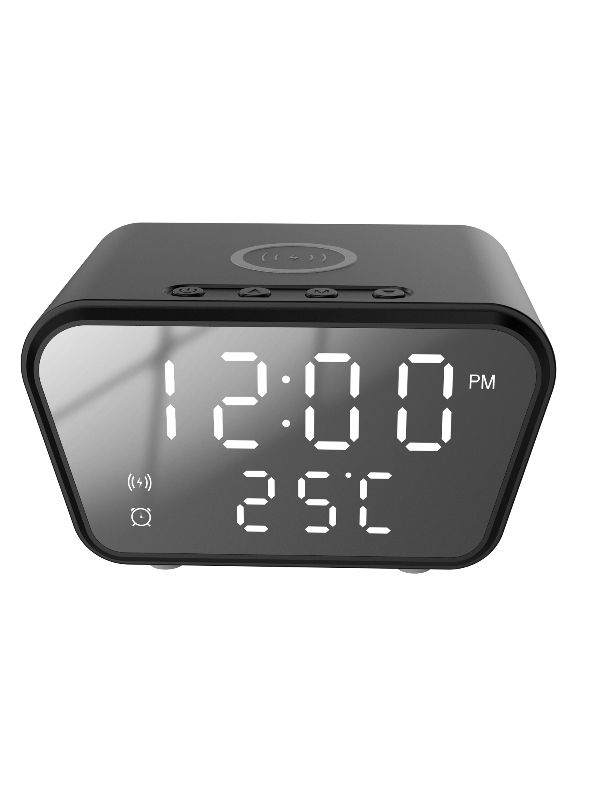 flea market bluetooth alarm clock manual