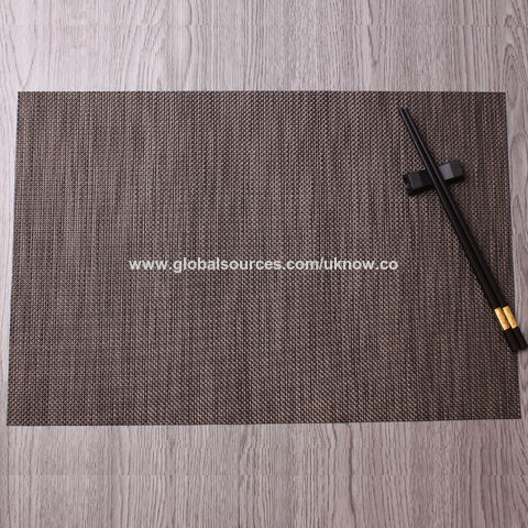 Buy Wholesale China Hotel Placemat Pvc Placemat Linen Thick