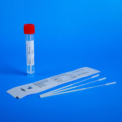Vtm Pcr China Manufacturing VTM kit sterile liquid with/without swabs PCR test ...