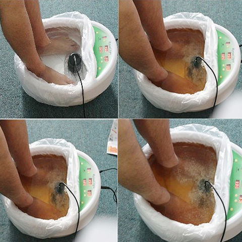 Ionic Detox Foot Bath Tub Massage Basin for Detox Foot Spa Machine Health  Care