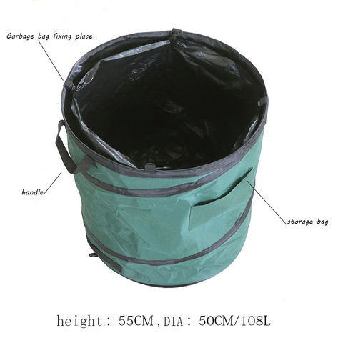 Coghlan's Pop-Up Camp Trash Can, Portable Collapsible Garbage Bag Camping  Basket