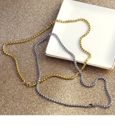 Wholesale 5 meters Gold Plated Stainless Steel Bone Shape Chains Handmade Chain