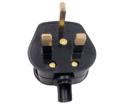 China BS UK fused 3 pin 13A assembly power plug rewireable on Global ...