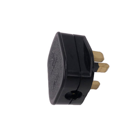 China BS UK fused 3 pin 13A assembly power plug rewireable on Global ...