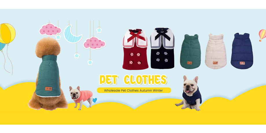 Wholesale Pet clothes dog clothes autumn and winter large dog