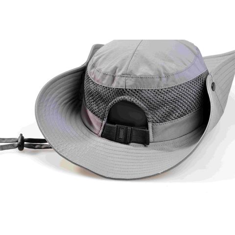 Buy China Wholesale Summer Mesh Wide Brim Sun Uv Protection Hat With  Ponytail Hole Upf 50+ Hat & Bucket Hat Summer Outdoor Cap $2