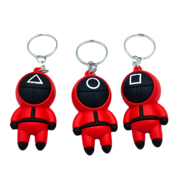 China Custom squid game keychain on Global Sources,keychain,game