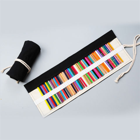 New Canvas Pencil Wrap - Roll up - Pen Holder Case - 36 Slots