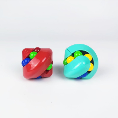 Intelligence Fingertip Fidget Toy top anti-pressure spinning magic bean  cube Toy