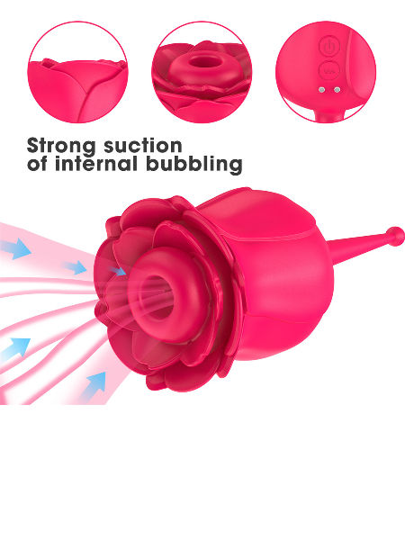 New Arrival 3 in 1 Rose Toy with 2 Suction Cups Quick Pleasure Couples  Foreplay Stimulator for Clitoral Nipple Gift - China Adult Sex Toy and Sex  Toys price