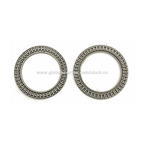2 Cuscinetti A Rullini Assiali AXK1024 Con Rondelle, 10x24x4 Mm, In Acciaio GCr15, Per Carichi Pesanti