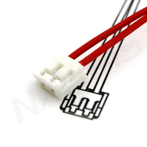 Taiwan JST PH 2.0mm Pitch 2 Pin Female Socket Connector WIre Harness On ...