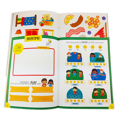 Buy Wholesale China Oem Customized High Quality Full Coloring Children  Sticker Book & Sticker Book at USD 2.5