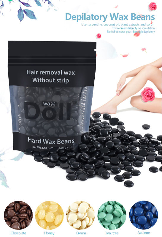 Factory Direct High Quality China Wholesale 400g Hard Wax Beans Hair  Removal Painless Waxing Bean Wax $2.3 from Huangyuxing Group Co. Ltd