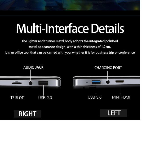 15.6inch Full HD IPS Laptop Computer Notebook i7 5500U M.2/PCI-E DDR4 8G SSD 256GB Laptops Netbook supplier