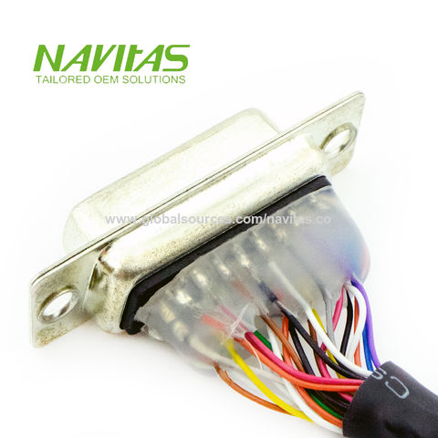 Buy Wholesale Taiwan 40 Pin Hirose 1.25 Mm Pitch Crimp Connector Df13 Cable  Series Wire Harness & Hirose Df13 40pin 1.25mm Pitch Lvds Connector