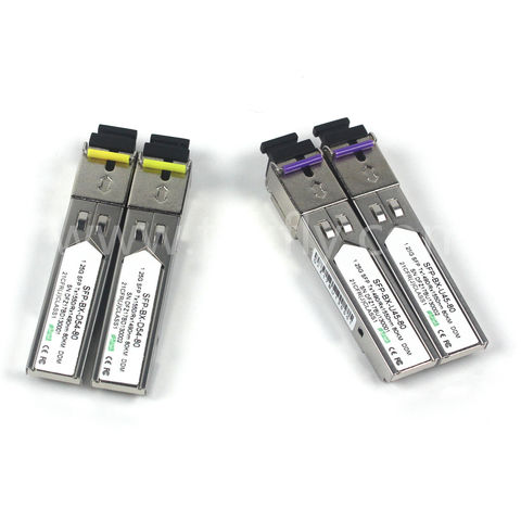 China 1.25Gbps SFP Bi-Directional Transceiver, 40KM Reach On Global ...