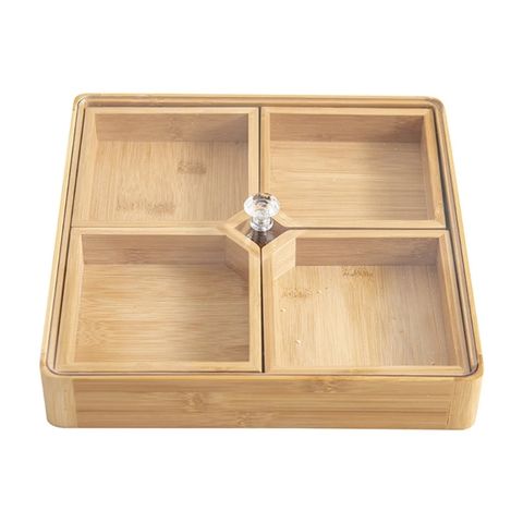 Storage Boxes Bins Solid Wooden Snack Box Chinese Style Multi Grid Dried  Fruit Tray Organizer Multifunctional Innovative For Living Room 231218 From  Deng10, $20.23